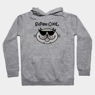 SuPaw CooL - blue point siamese Hoodie